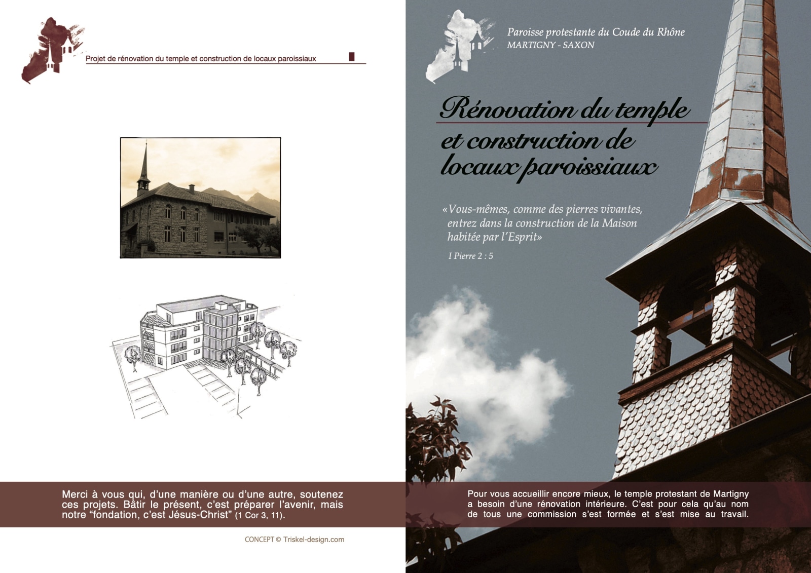 RÉNOVATION DU TEMPLE PROTESTANT