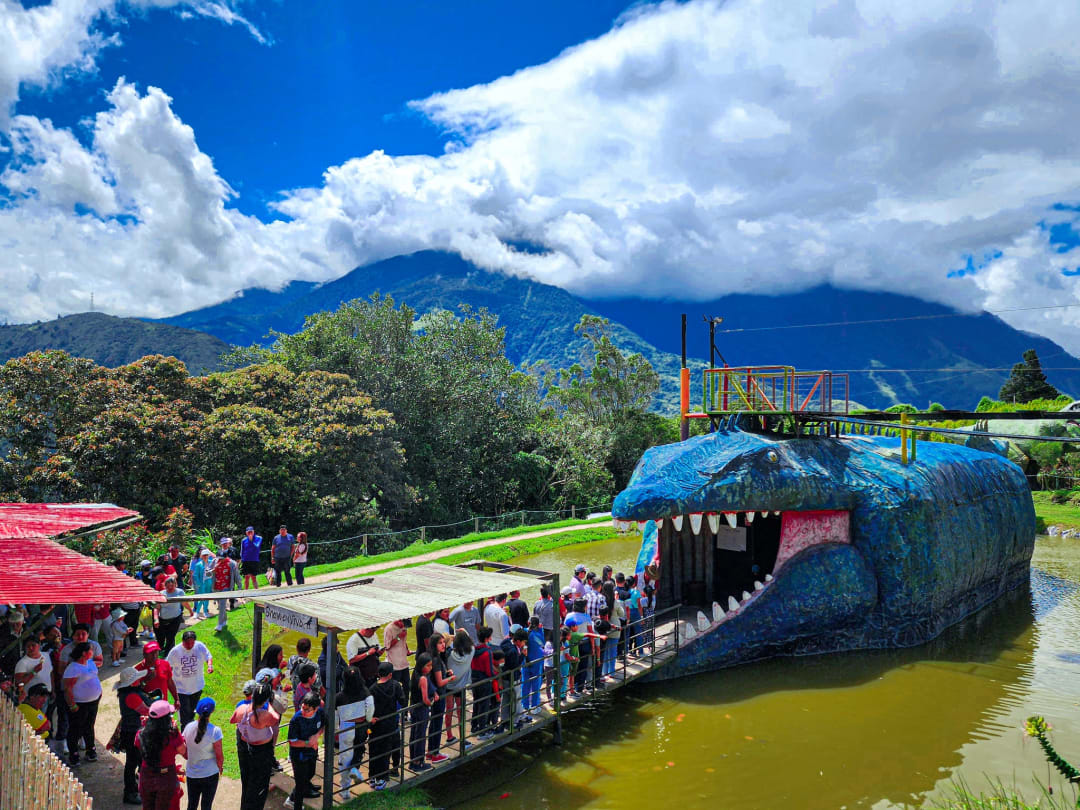 Dinosaurios Park en Banos Ecuador