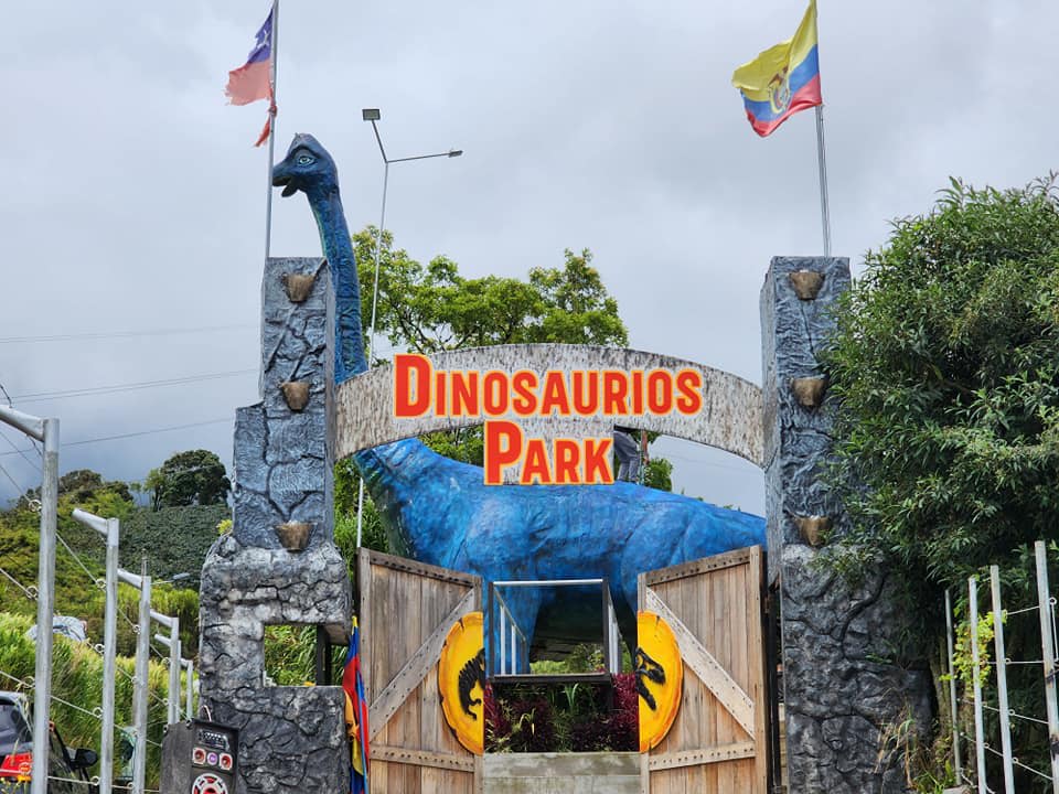 Dinosaurios Park en Banos Ecuador