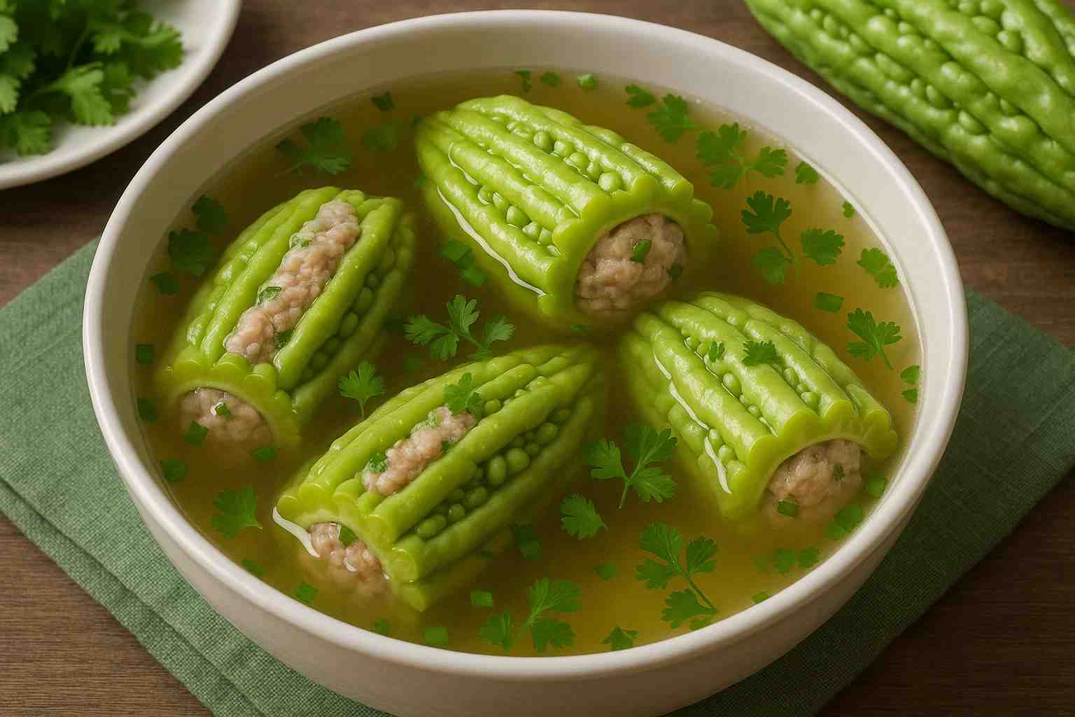 Canh khổ qua nhồi thịt