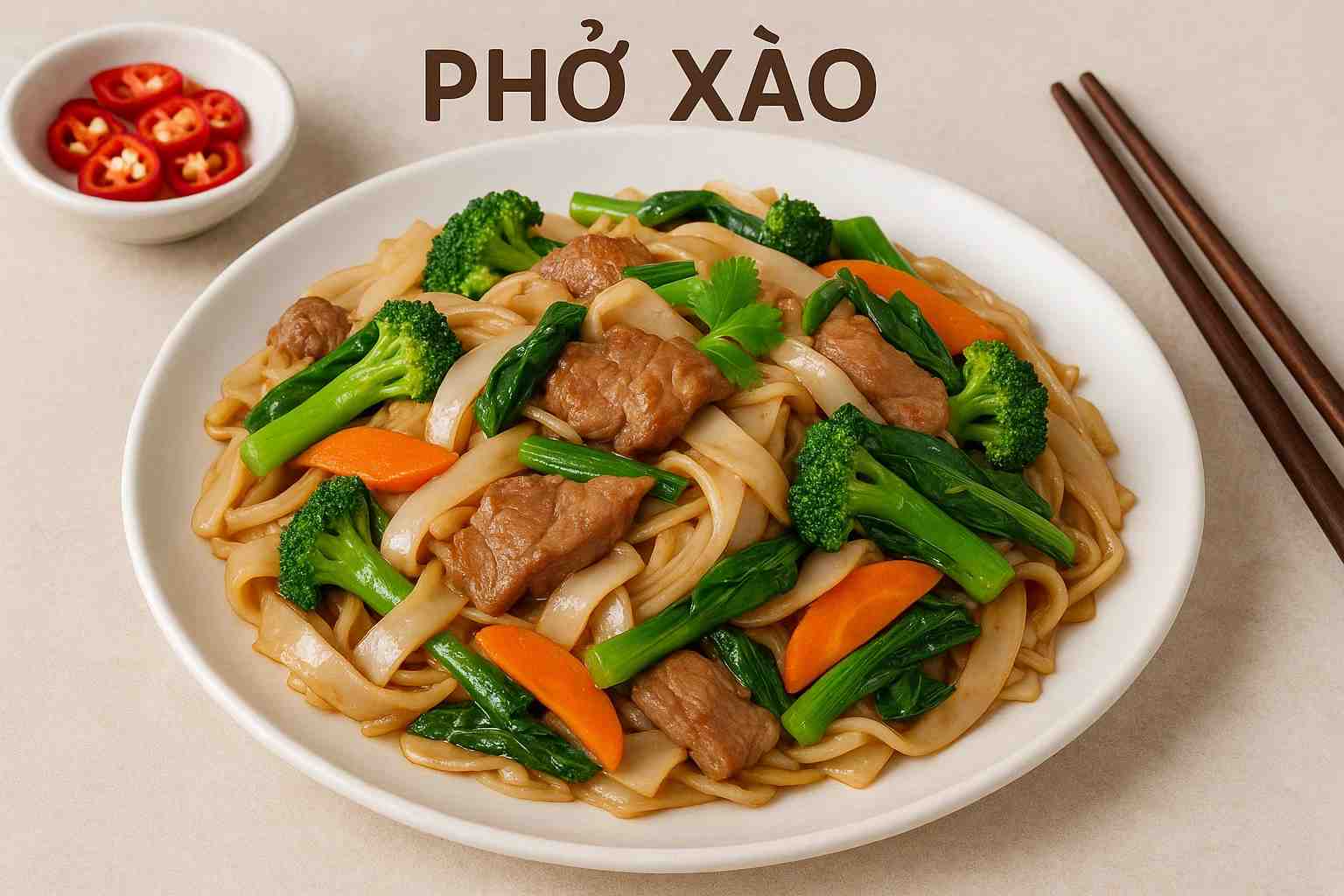 Phở xào