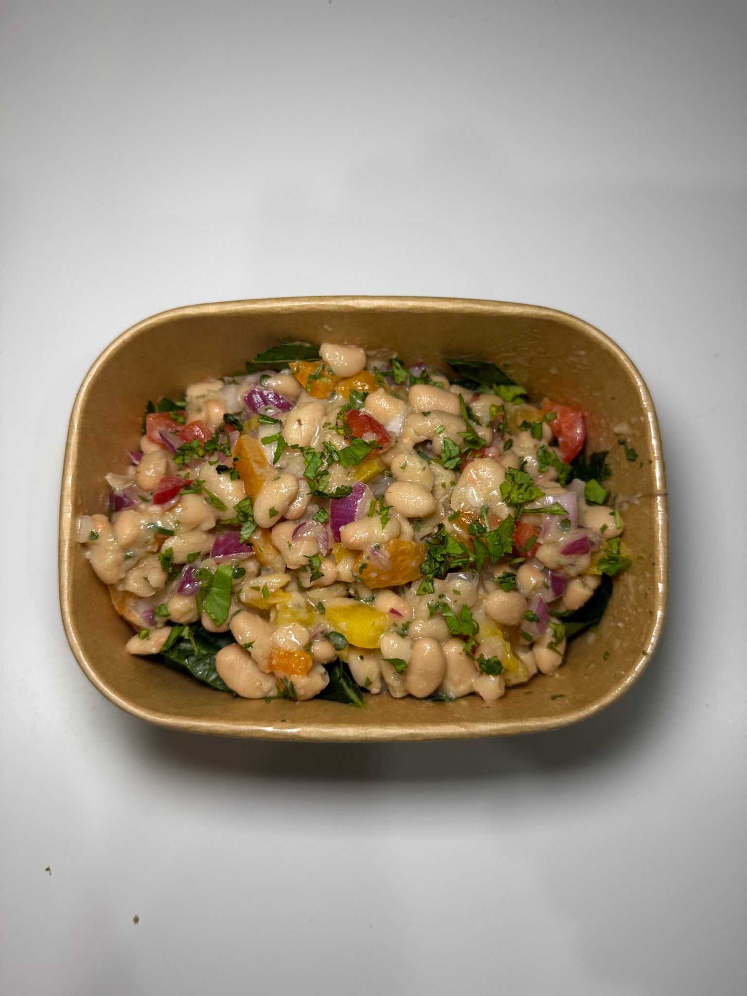 Lemon-Cliantro Marinated anvy Beans