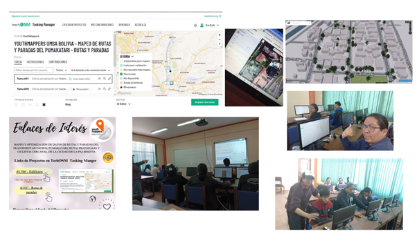 Training and development of capabilities in mapping routes and buildings.

