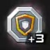 防御力アップ+3