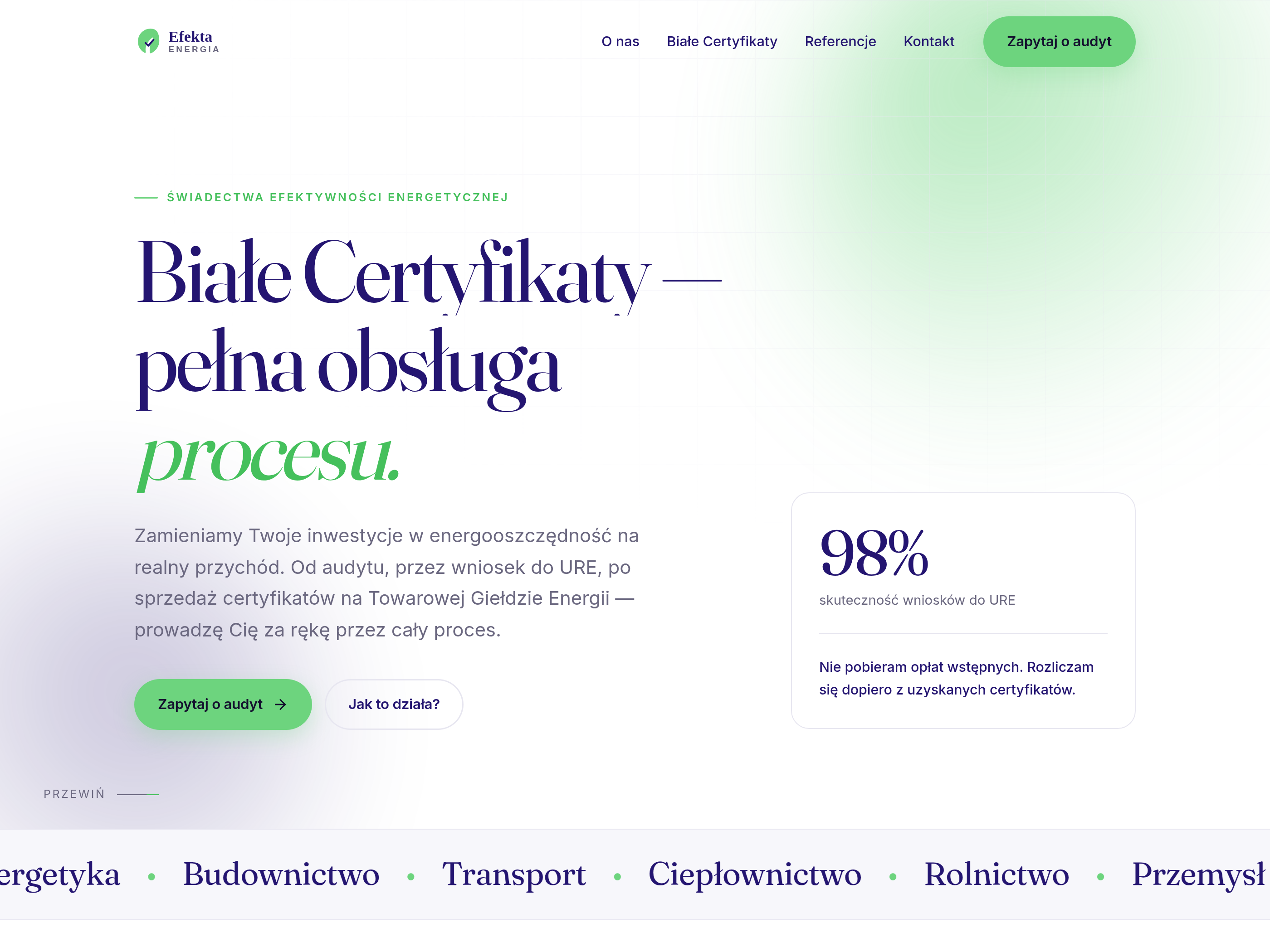 Efekta Energia — Energy Efficiency Certificates
