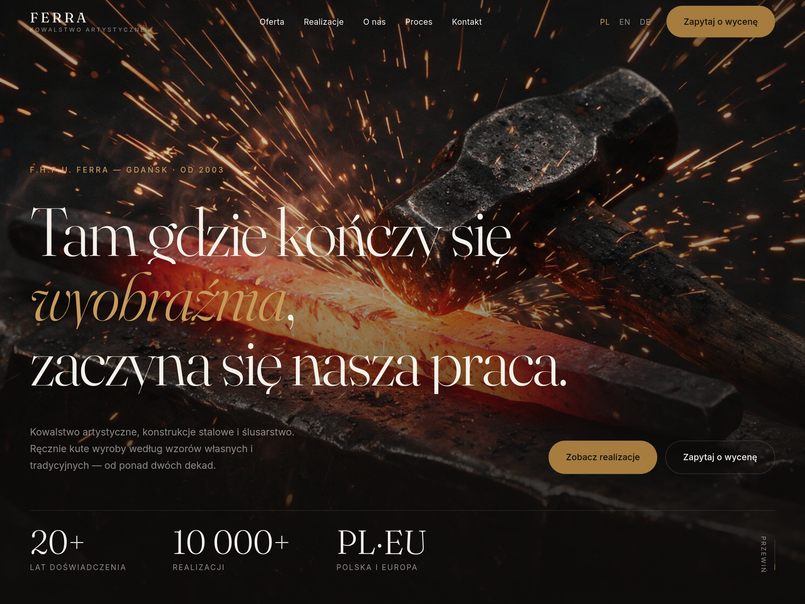 Ferra — Artistic Blacksmithing Studio