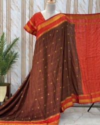 Semi Mysore Crepe (Big Checks with Motifs) thumbnail 3