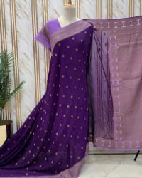 Banarasi Khadi Georgette (Premium, Gandabherunda) thumbnail 3