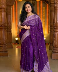 Banarasi Khadi Georgette (Premium, Gandabherunda) thumbnail 1