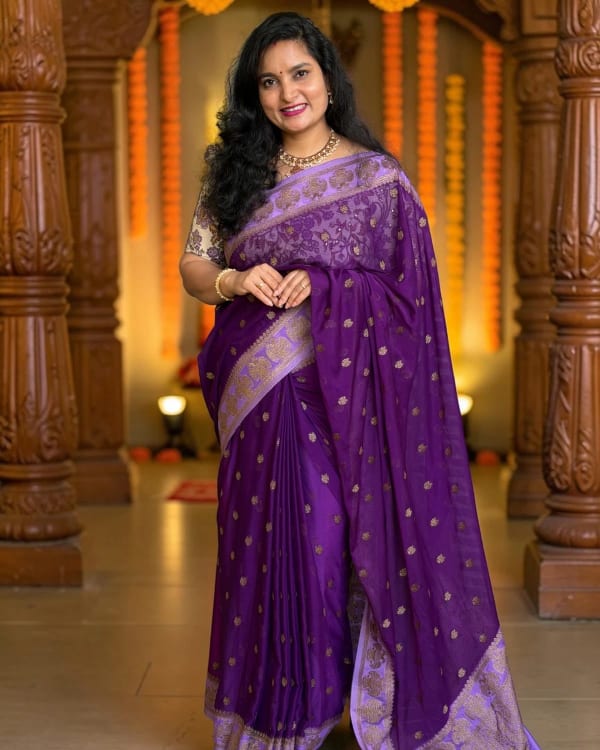 Banarasi Khadi Georgette (Premium, Gandabherunda)