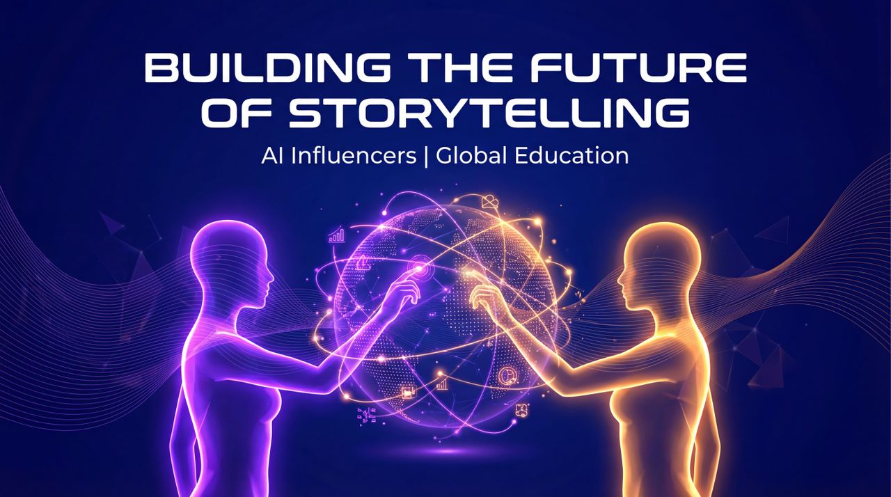 Building the future of storytelling: How two AI Influencers are educating the world about Artificial Intelligence