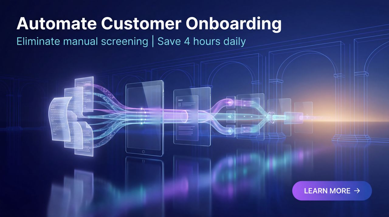 Automating Customer Onboarding for a Wholesale Bank with AI Agents