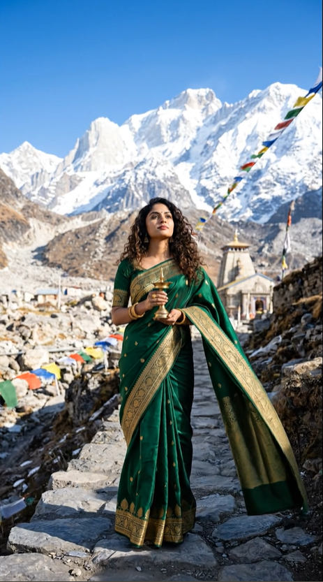 From the ancient stone carvings of Madurai to the golden reflection in Amritsar and the high Himalayan serenity of Kedarnath... India’s spiritual beauty is truly beyond words. ✨🙏 Each destination tells a story of faith, peace, and timeless heritage.