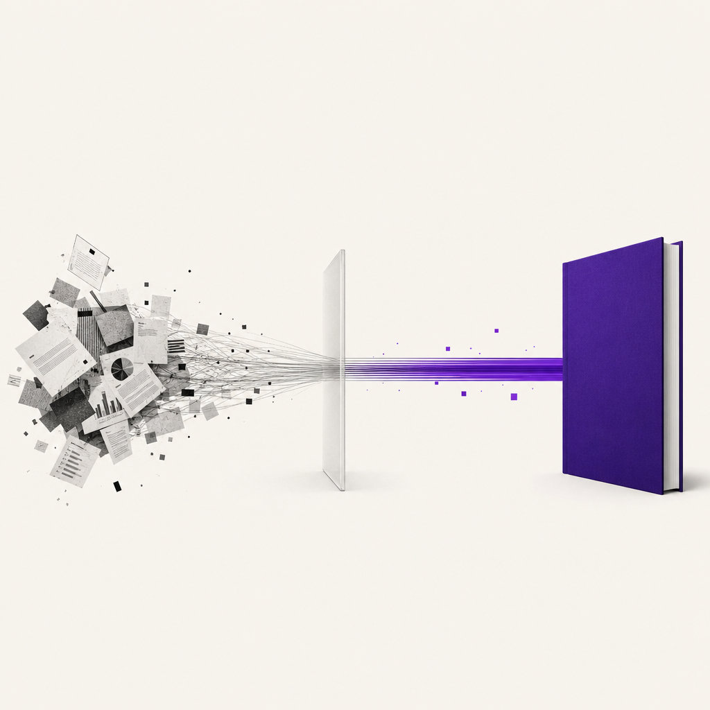 What does AI-driven eBook creation actually change? — visual representation