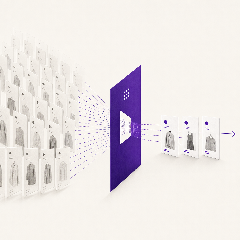 AI lead qualification system scoring fashion retail accounts against live signals in real-time