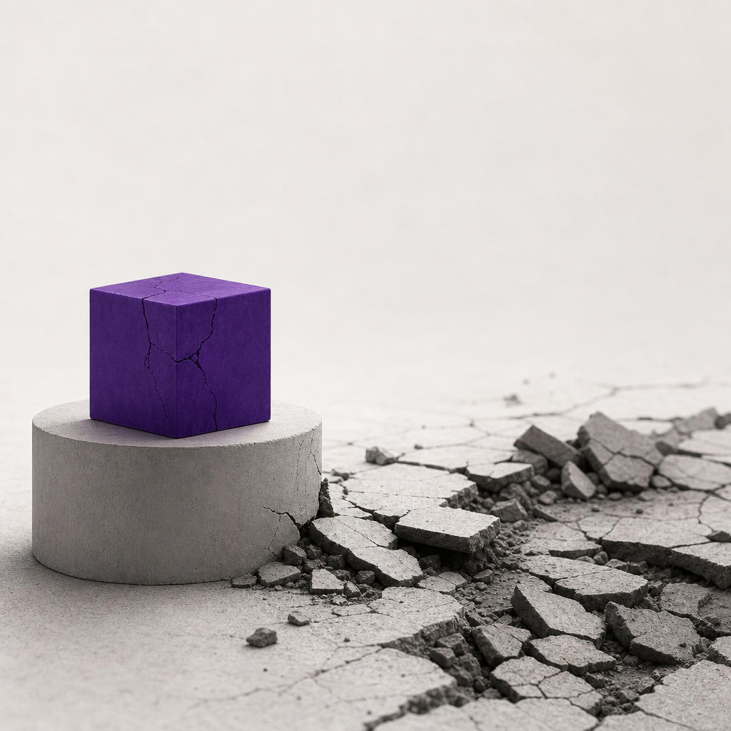 Single agent isolated in fragmented environment, breaking under production workload complexity