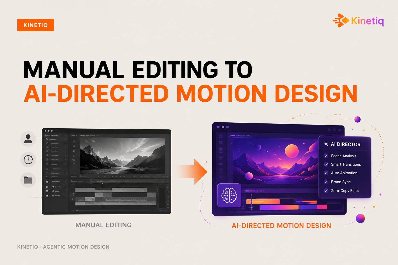 Manual Editing to AI-Directed Motion Design