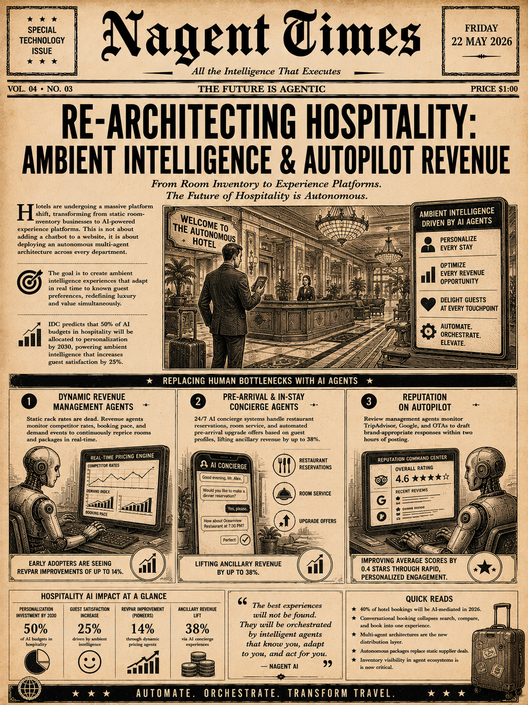 Re-architecting Hospitality: Ambient Intelligence & Autopilot Revenue