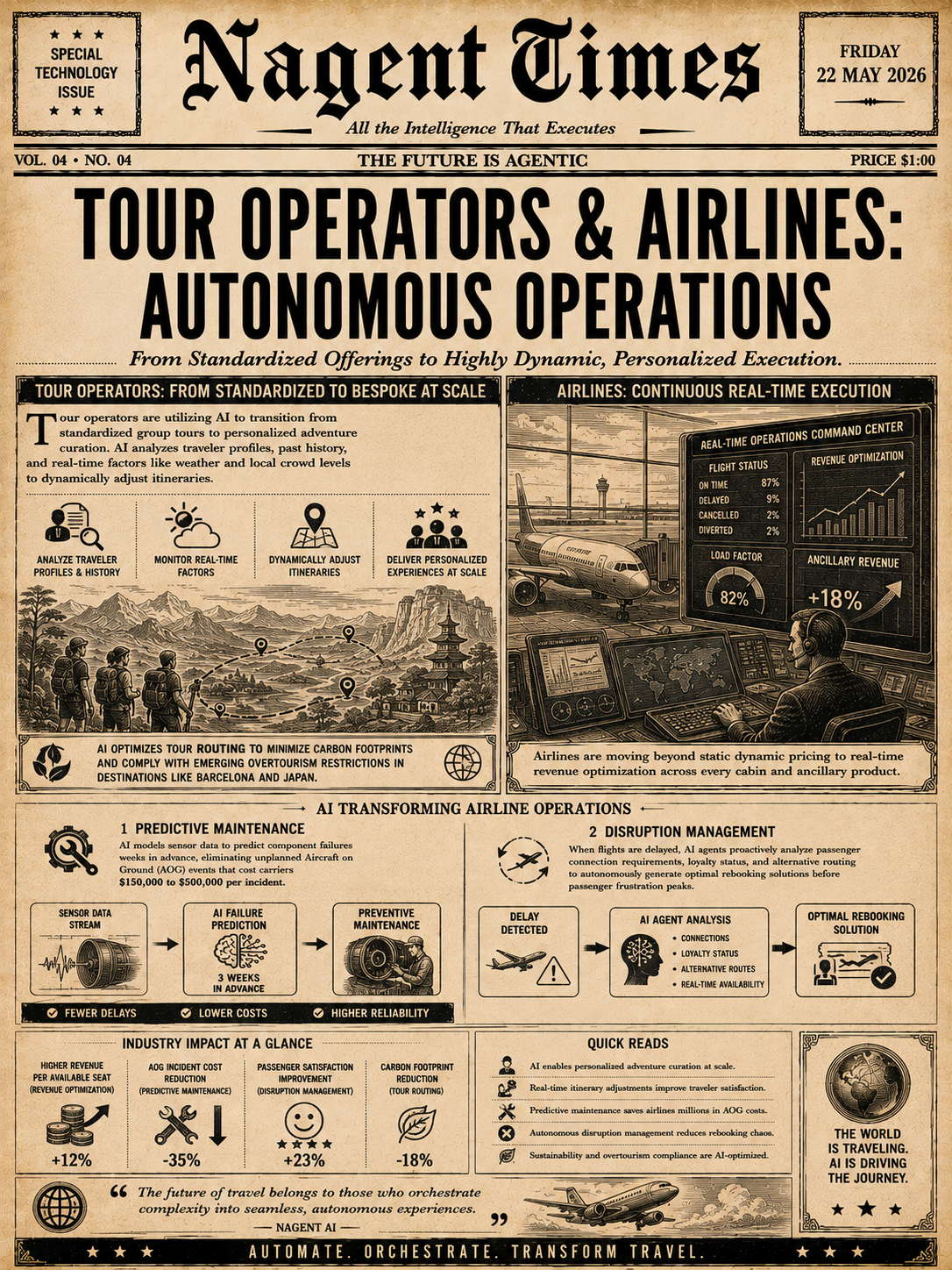 Tour Operators & Airlines: Autonomous Operations
