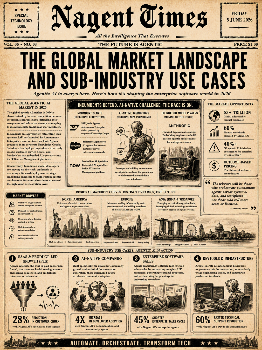 The Global Market Landscape and Sub-Industry Use Cases