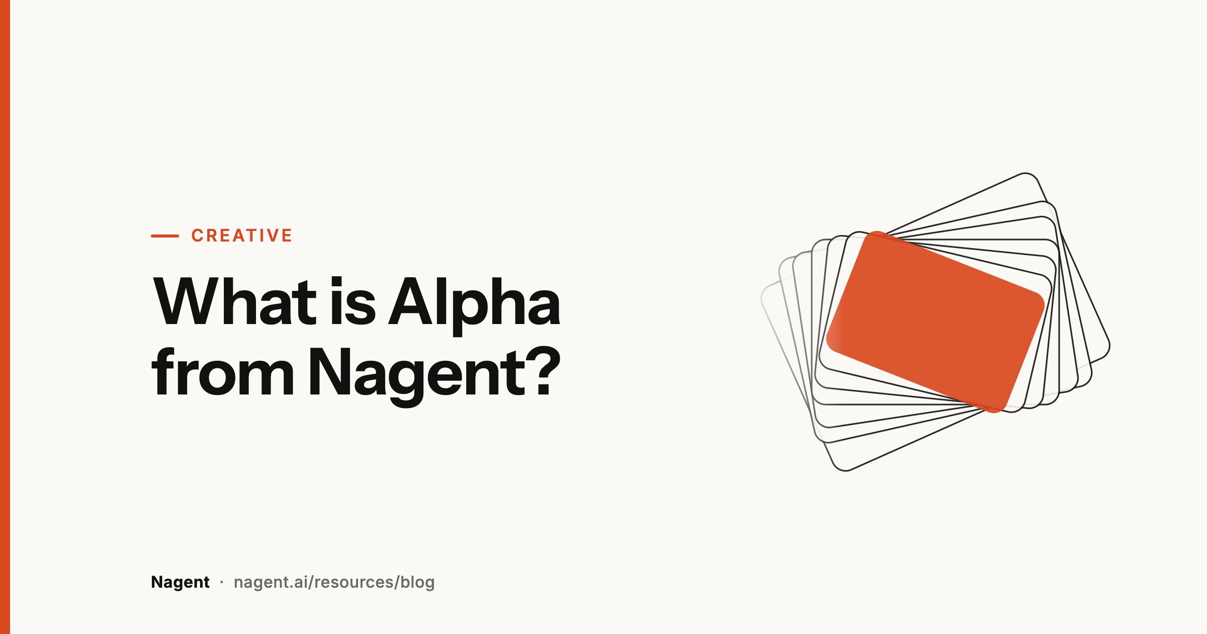 What is Alpha from Nagent?