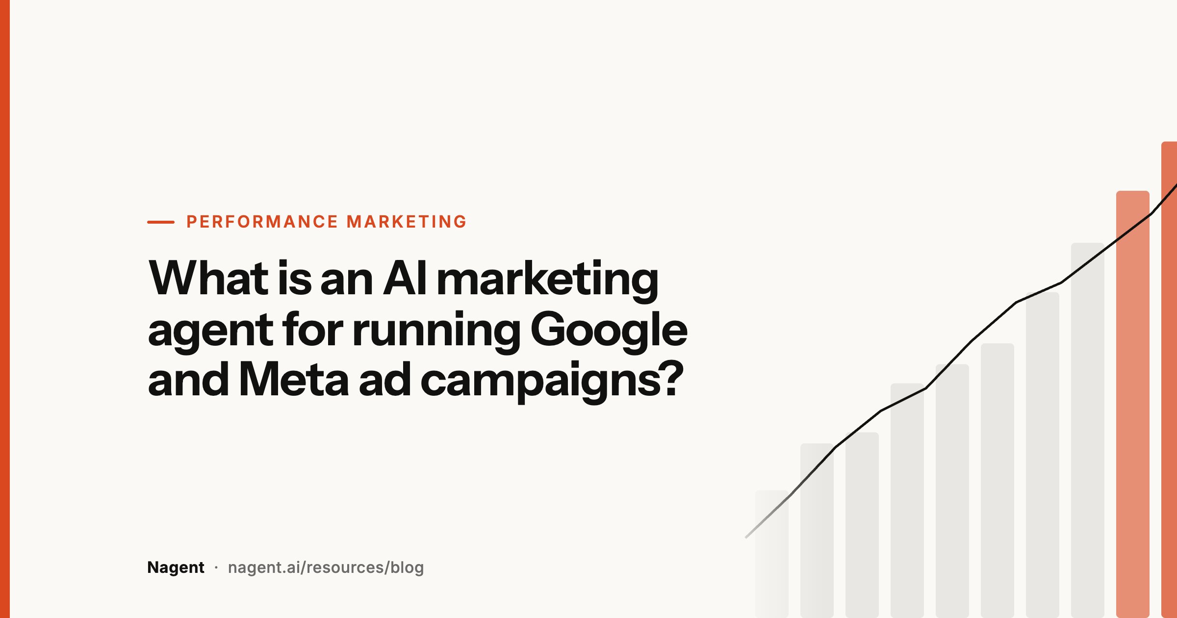 What is an AI marketing agent for running Google and Meta ad campaigns?