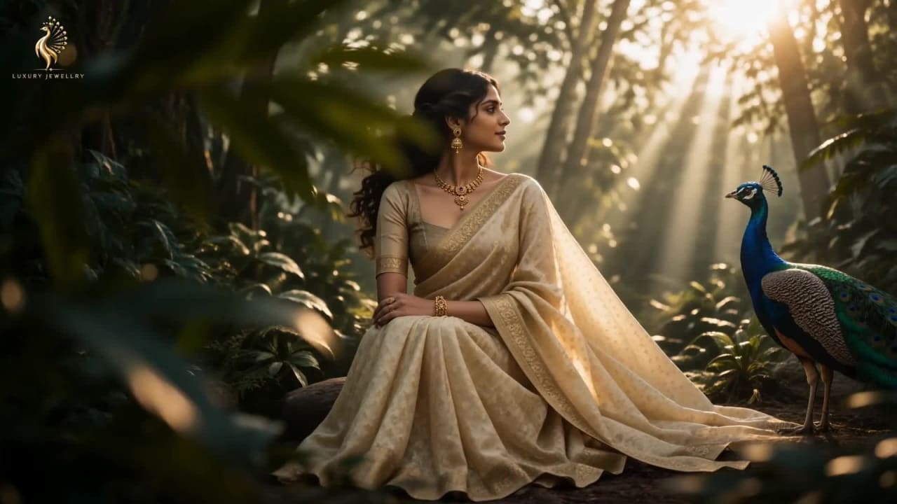 Where nature meets royalty. Introducing “N” Luxury Jewellery — timeless elegance inspired by divine Indian heritage, handcrafted for the modern queen.