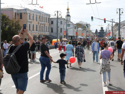 Владимир отметил 1034-летие города