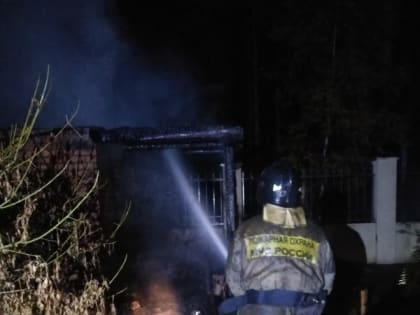 Во Владимирской области в деревне Саповские Землянки загорелся частный дом