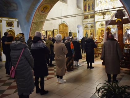 В миссионерском храме Архангела Михаила в б.с. Красном г.Владимира почтили память праведного Симеона Верхотурского