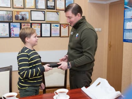 Андрей Турчак исполнил мечту сына участника СВО из Севастополя