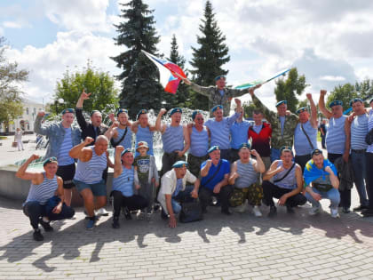 День Воздушно-десантных войск в Гусь-Хрустальном