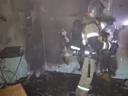 Во Владимире случился пожар в 15-этажном доме