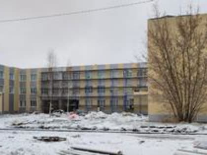 Завершение ремонта фасада школы №23 в городе