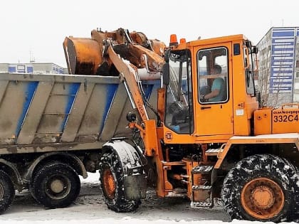 Во Владимире продолжается круглосуточная зимняя уборка города