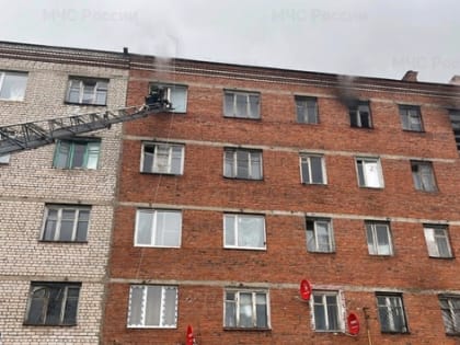 Сотрудники МЧС спасли двух человек при пожаре в Кольчугино Владимирской области