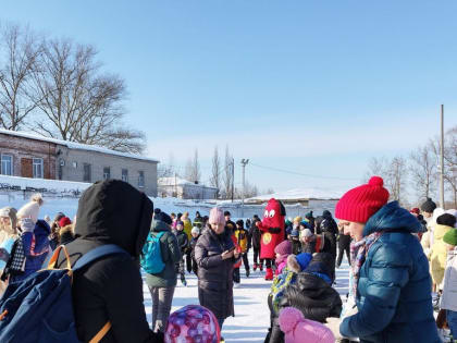 На Центральном стадионе Гусь-Хрустального прошёл противопожарный флэшмоб