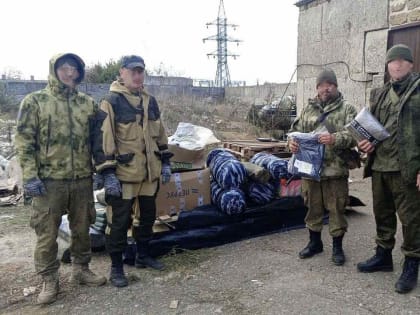Благодарственное видеопослание от бойцов для жителей Гусь-Хрустального