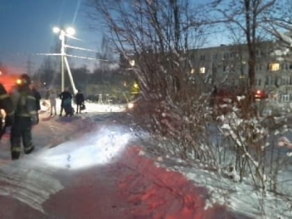 В Петушках при пожаре в многоквартирном доме пострадали два человека