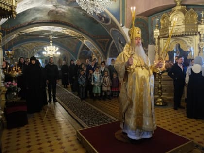 Митрополит Тихон побывал в Санино