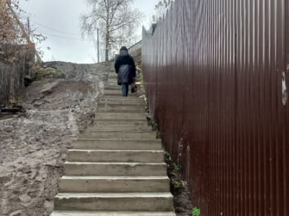 Новые ступени: Ремонт лестницы от Вокзала до Кузнечной улицы