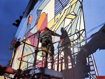 Во Владимире проходит фестиваль уличного искусства