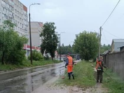 Уборка и ремонт улично-дорожной сети 17 июня