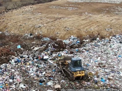На полигоне в деревне Бабанино Петушинского района ввоз мусора из других регионов пресекается с помощью видеонаблюдения