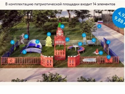 Во Владимирской области открыли первую в России патриотическую площадку