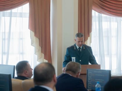 Руководитель УФНС России по Владимирской области принял участие в заседании Законодательного собрания Владимирской области
