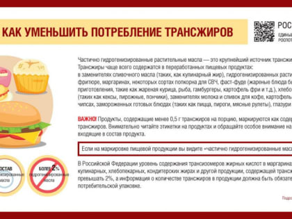 Врачи рассказали владимирцам, в чем опасность употребления «быстрых» блюд