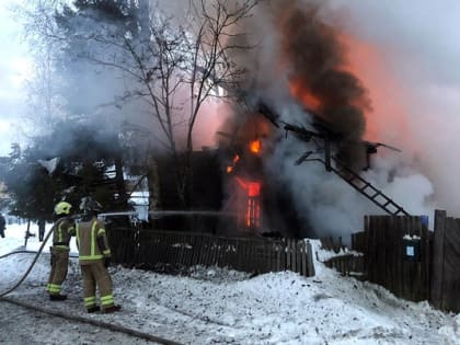 Во Владимирской области при пожаре погиб 60-летний мужчина