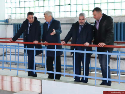 Дмитрий Наумов и Глеб Серегин посетили Нерлинские водозаборные и водоочистные сооружения