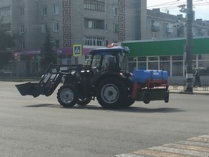 Уборка улично-дорожной сети: 8 августа